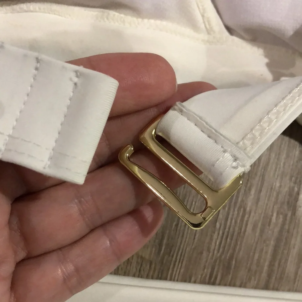 NWT! - CATALINA SWIMWEAR Cream & Gold Bikini Set